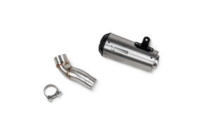 Triumph Tiger Sport 800 (2025-2026) Without Panniers SCORPION Exhaust Red Power Slip-on – Brushed Stainless Steel