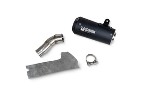 Triumph Tiger Sport 800 (2025-2026) With Panniers SCORPION Exhaust Red Power Slip-on – Black Ceramic