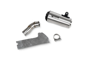 Triumph Tiger Sport 800 (2025-2026) With Panniers SCORPION Exhaust Red Power Slip-on – Brushed Stainless Steel