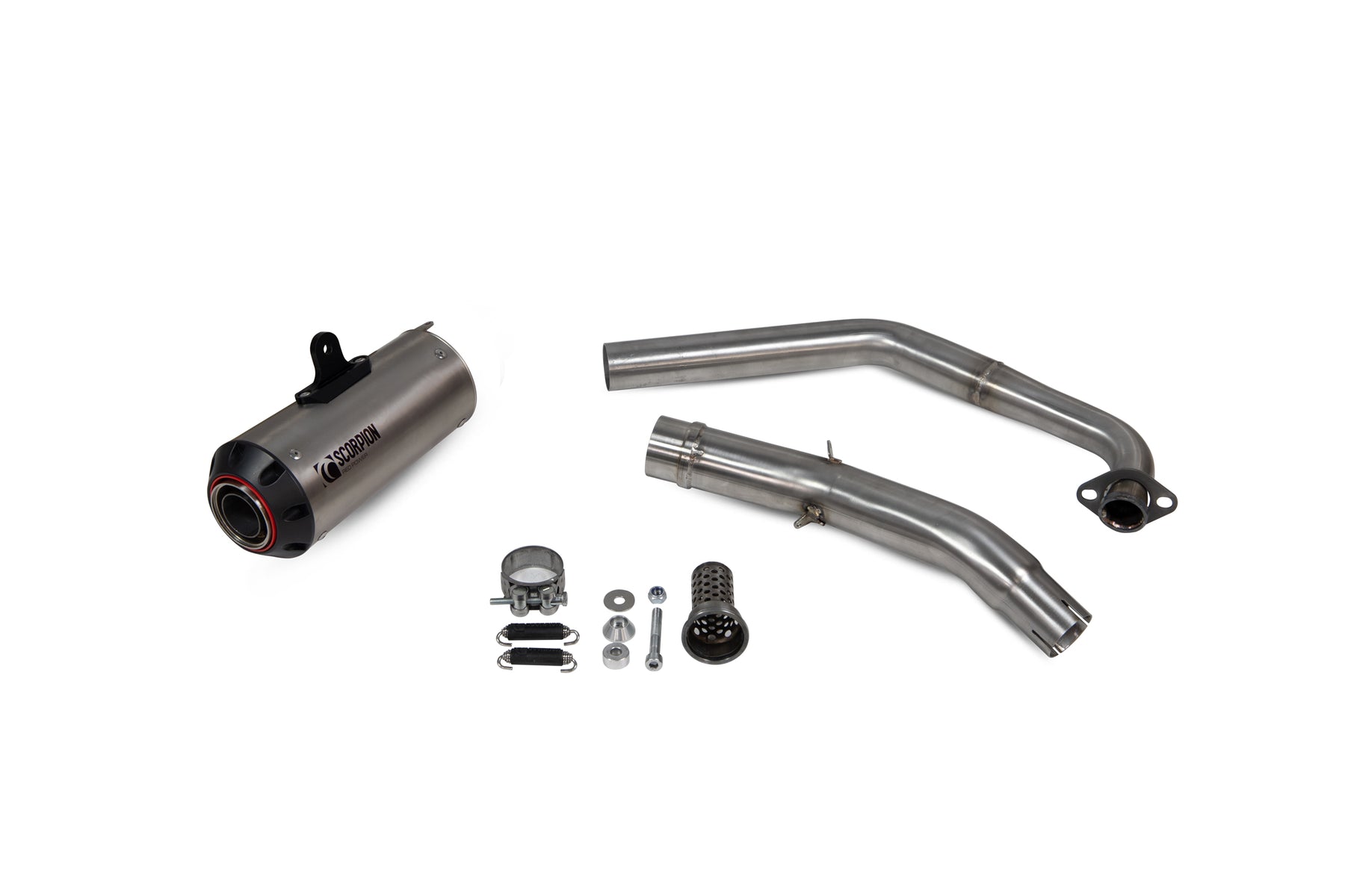 Yamaha YZF R125/R15 (2019–2020) Scorpion Exhaust Red Power Full System - Titanium