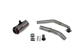 Yamaha YZF R125/R15 (2019–2020) Scorpion Exhaust Red Power Full System - Titanium