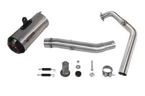 Yamaha YZF R125 (2021–2024) Scorpion Exhaust Red Power Full System - Titanium