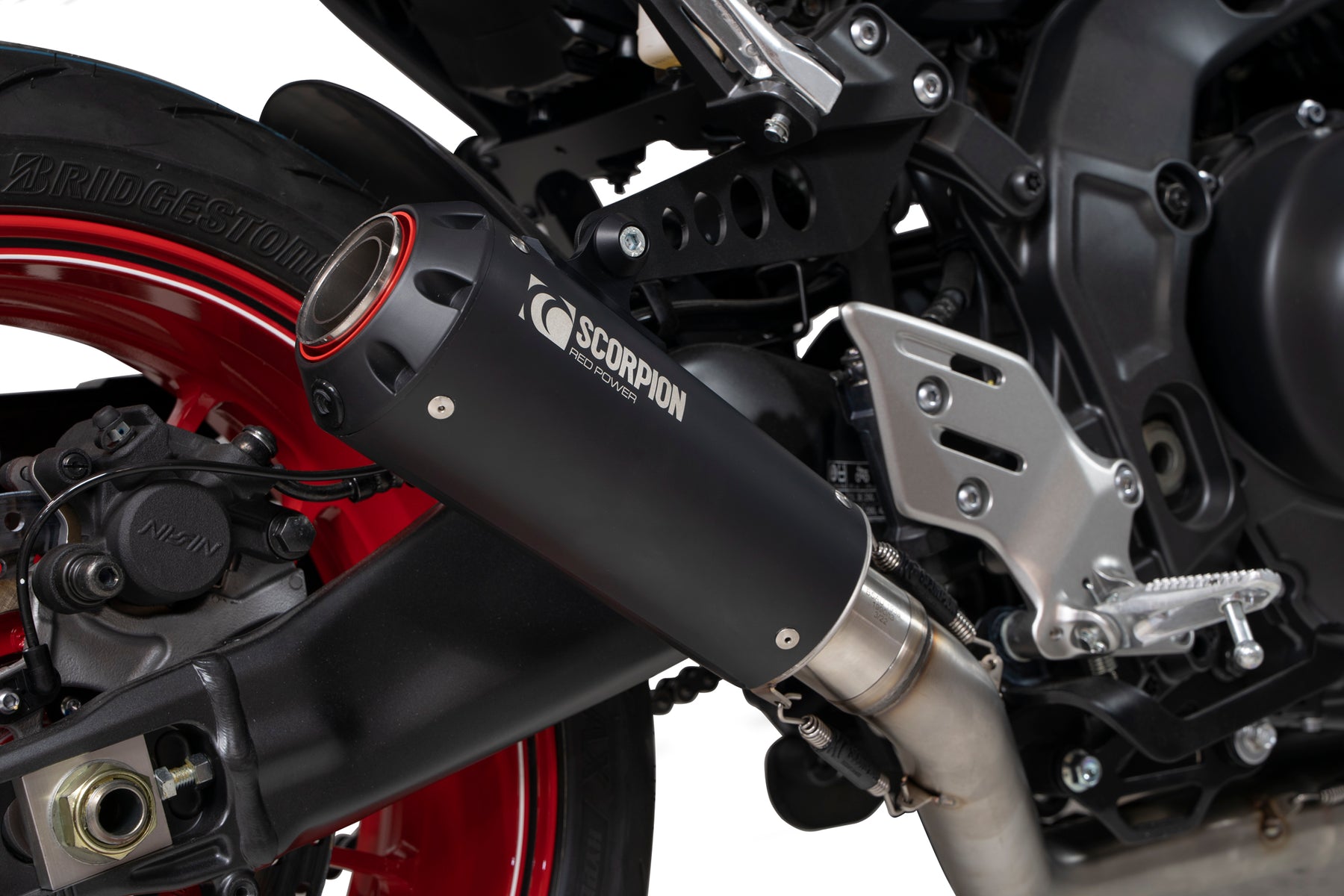 Yamaha MT-09 (2021–2023) Scorpion Exhaust Red Power Full System - Black Ceramic