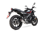 Yamaha XSR 125 (2021–2024) Scorpion Exhaust Red Power Full System - Brushed Stainless