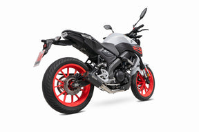 Yamaha MT-125 Euro 4 (2019–2020) Scorpion Exhaust Red Power Full System - Black Ceramic