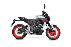 Yamaha MT-125 Euro 5 (2021–2024) Scorpion Exhaust Red Power Full System - Black Ceramic