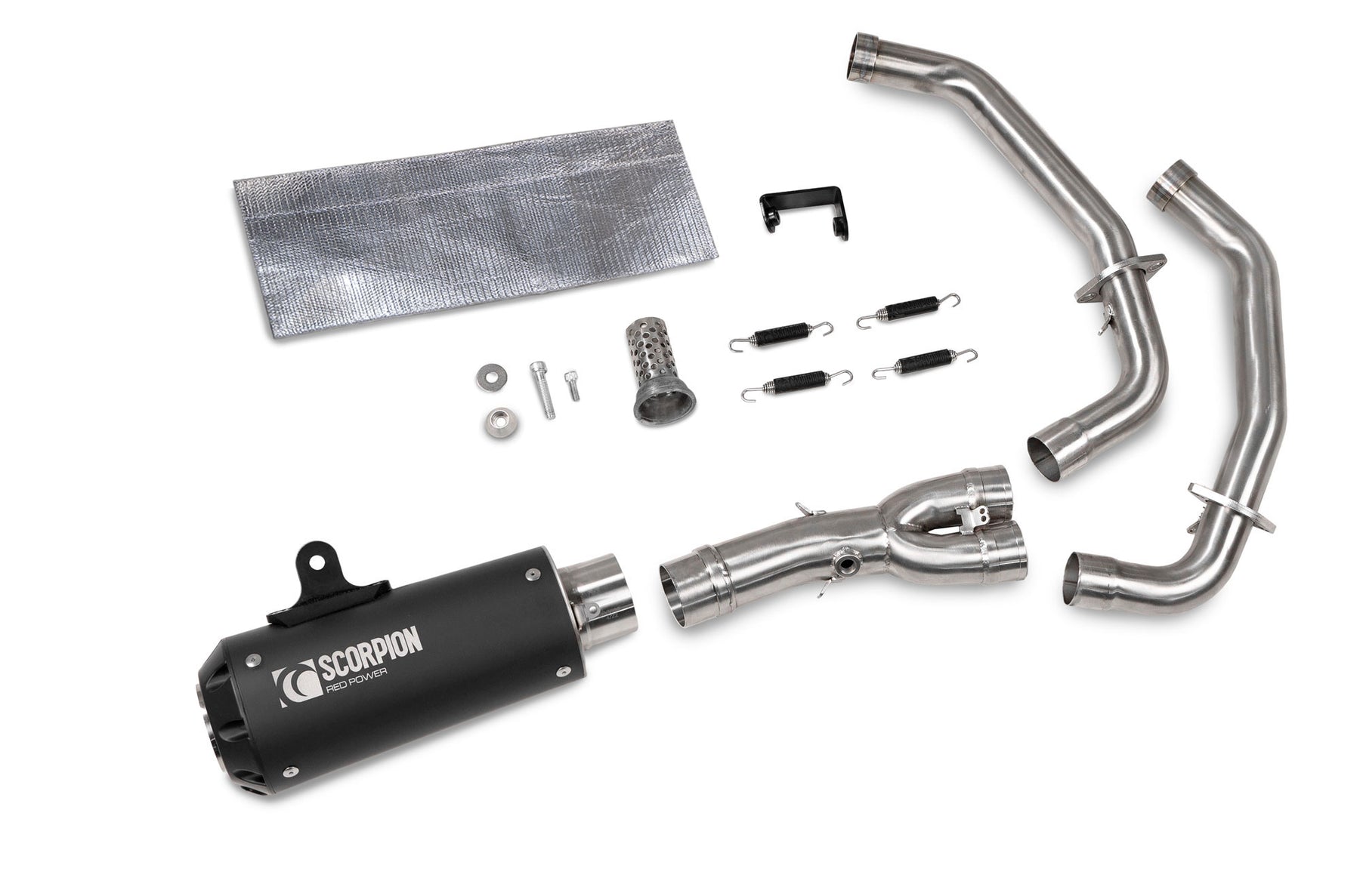 Yamaha YZF R7 (2021–2025) Scorpion Exhaust Red Power Full System - Black Ceramic