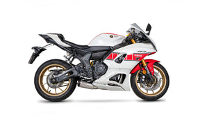 Yamaha YZF R7 (2021–2025) Scorpion Exhaust Red Power Full System - Brushed Stainless