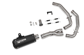 Yamaha MT-07 (2022–2024) Scorpion Exhaust Red Power Full System - Black Ceramic