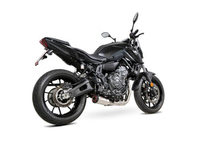 Yamaha MT-07 (2022–2024) Scorpion Exhaust Red Power Full System - Brushed Stainless