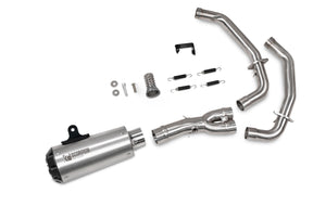 Yamaha MT-07 (2022–2024) Scorpion Exhaust Red Power Full System - Brushed Stainless