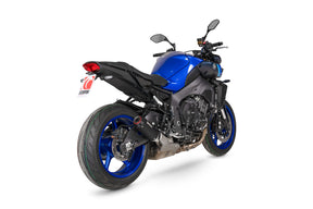 Yamaha MT-10 (2022–2025) Scorpion Exhaust Red Power Slip-on - Black Ceramic