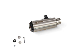 Yamaha MT-10 (2022–2025) Scorpion Exhaust Red Power Slip-on - Brushed Stainless