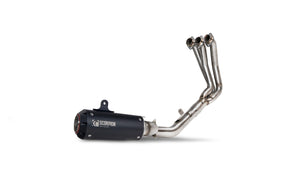 Yamaha XSR 900 (2022–2024) Scorpion Exhaust Red Power Full System - Black Ceramic