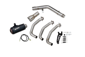 Yamaha XSR 900 (2022–2024) Scorpion Exhaust Red Power Full System - Black Ceramic