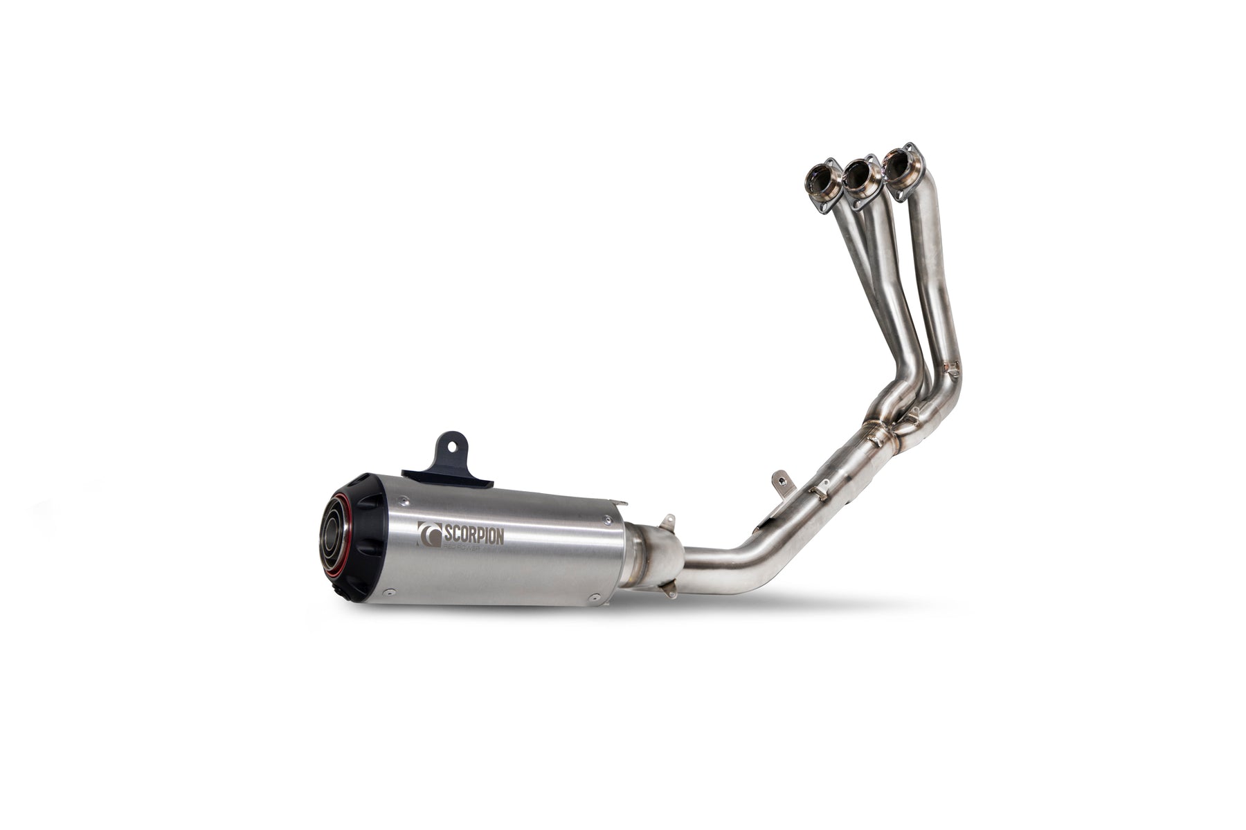 Yamaha XSR 900 (2022–2024) Scorpion Exhaust Red Power Full System - Brushed Stainless