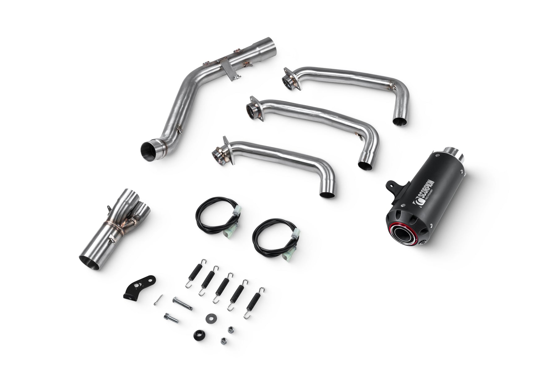 Yamaha MT-09 inc SP (2024–2025) Scorpion Exhaust Red Power Full System - Black Ceramic