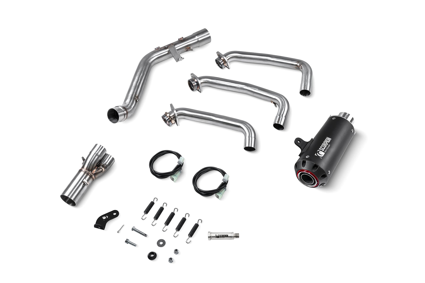 Yamaha MT-09 inc SP (2024–2025) Scorpion Exhaust Red Power Full System - Black Ceramic