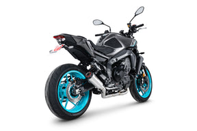 Yamaha MT-09 inc SP (2024–2025) Scorpion Exhaust Red Power Full System - Brushed Stainless