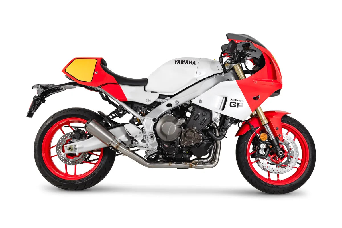 Yamaha XSR 900 GP (2024-2026) SCORPION Exhaust Red Power Full System – Titanium