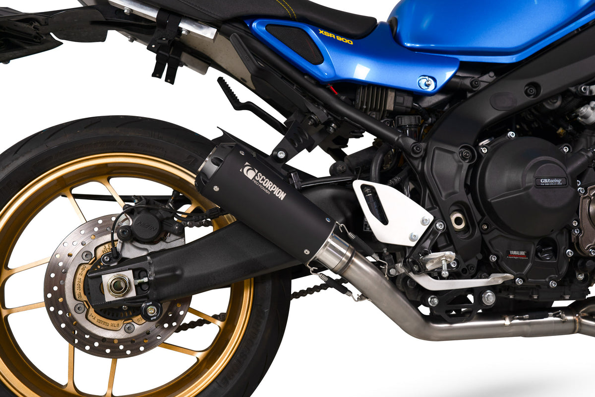 Yamaha XSR 900 Euro 5 (2024–2025) Scorpion Exhaust Red Power Full System - Black Ceramic