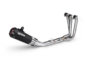 Yamaha XSR 900 Euro 5 (2024–2025) Scorpion Exhaust Red Power Full System - Black Ceramic