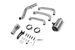 Yamaha XSR 900 Euro 5 (2024–2025) Scorpion Exhaust Red Power Full System - Brushed Stainless