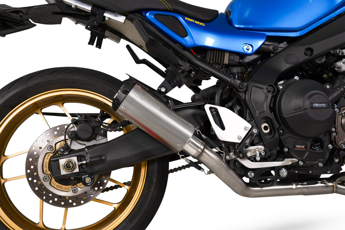 Yamaha XSR 900 Euro 5 (2024–2025) Scorpion Exhaust Red Power Full System - Titanium