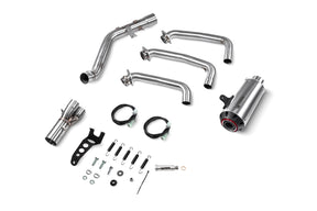 Yamaha XSR 900 Euro 5 (2024–2025) Scorpion Exhaust Red Power Full System - Titanium