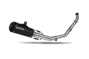 Yamaha MT-125 Euro 5+ (2024-2026) SCORPION Exhaust Red Power Full System – Black Ceramic