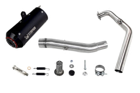Yamaha MT-125 Euro 5+ (2024-2026) SCORPION Exhaust Red Power Full System – Black Ceramic
