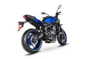 Yamaha MT-07 Euro 5 (2024–2025) Scorpion Exhaust Red Power Full System - Black Ceramic