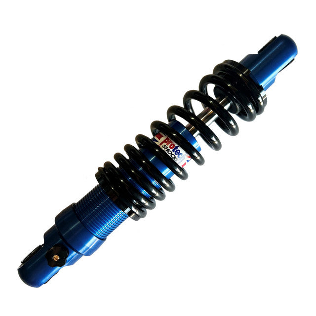 Lambretta Series 3 Li GP TV SX PROTECH Billet Rear Shock Absorber 300mm - Blue Anodised