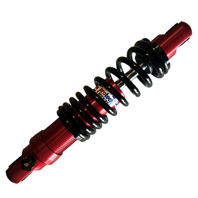 Lambretta Series 1 2 Li TV PROTECH Billet Rear Shock Absorber 310mm - Red Anodised