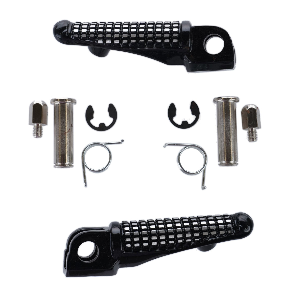 Bike It Kawasaki Front Motorcycle Footpeg OEM Replacement Black