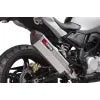 BMW G310 R / G310 GS (2016-2020) SCORPION Exhaust Serket Parallel Full System – Brushed Stainless Steel