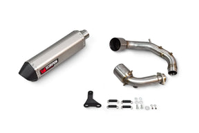 BMW G310 R / G310 GS (2016-2020) SCORPION Exhaust Serket Parallel Full System – Titanium