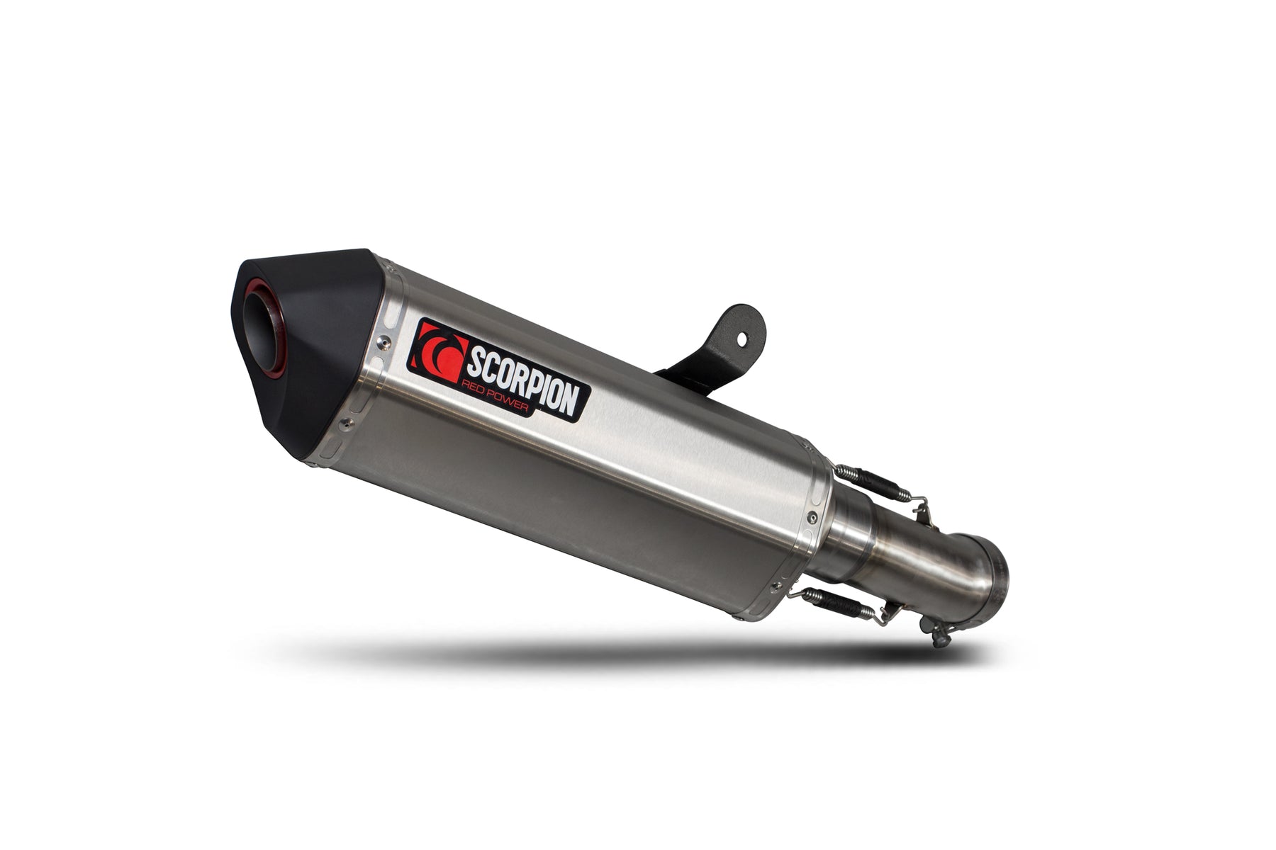 BMW R1200 R/RS (2015–2018) Scorpion Exhaust Serket Parallel Slip-on - Brushed Stainless