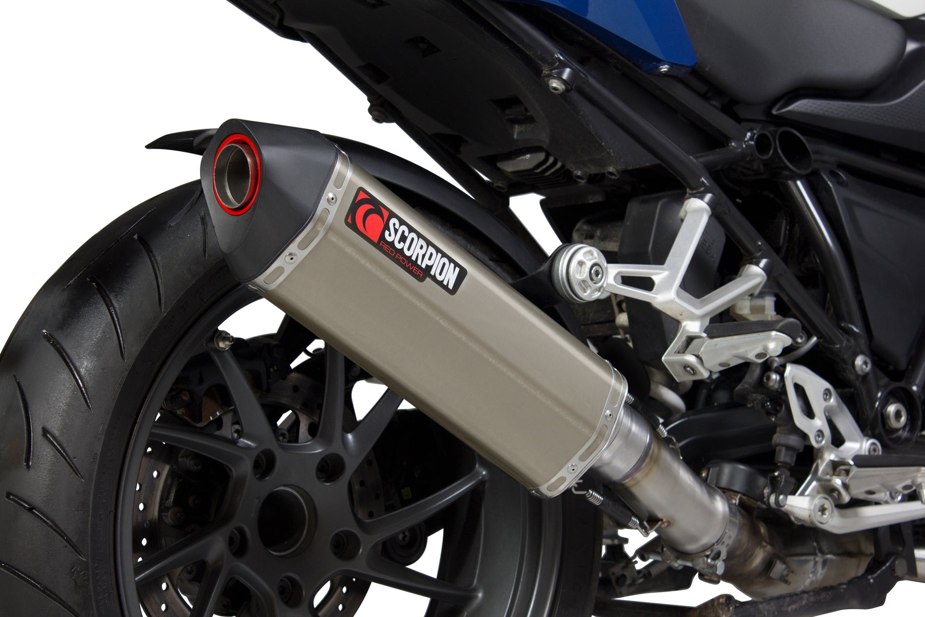BMW R1200 R/RS (2015–2018) Scorpion Exhaust Serket Parallel Slip-on - Titanium