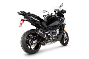BMW S1000 XR (2020–2025) Scorpion Exhaust Serket Parallel Slip-on - Black Ceramic
