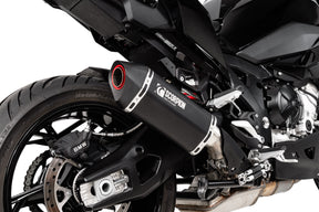 BMW S1000 XR (2020–2025) Scorpion Exhaust Serket Parallel Slip-on - Black Ceramic