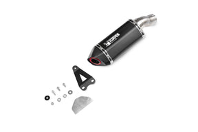 BMW S1000 XR (2020–2025) Scorpion Exhaust Serket Parallel Slip-on - Black Ceramic