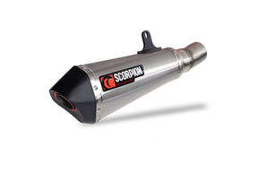 BMW S1000 R (2021–2024) Scorpion Exhaust Serket Taper Slip-on - Stainless Steel