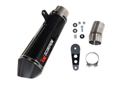 BMW M1000 R (2023–2024) Scorpion Exhaust Serket Taper Slip-on - Carbon Fibre