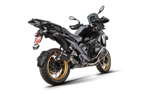 BMW R1300 GS Euro 5 (2023–2025) Scorpion Exhaust Serket Parallel Slip-on - Black Ceramic