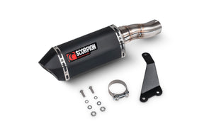 BMW R1300 GS Euro 5 (2023–2025) Scorpion Exhaust Serket Parallel Slip-on - Black Ceramic