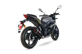 Benelli BN 125 (2021–2024) Scorpion Exhaust Serket Taper Full System – Carbon Fibre