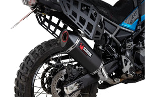 CFMOTO 450 MT (2024-2026) SCORPION Exhaust Serket Parallel Slip-on – Black Ceramic Coated