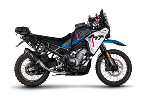 CFMOTO 450 MT (2024-2026) SCORPION Exhaust Serket Parallel Slip-on – Black Ceramic Coated