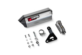 CFMOTO 450 MT (2024-2026) SCORPION Exhaust Serket Parallel Slip-on – Brushed Stainless Steel